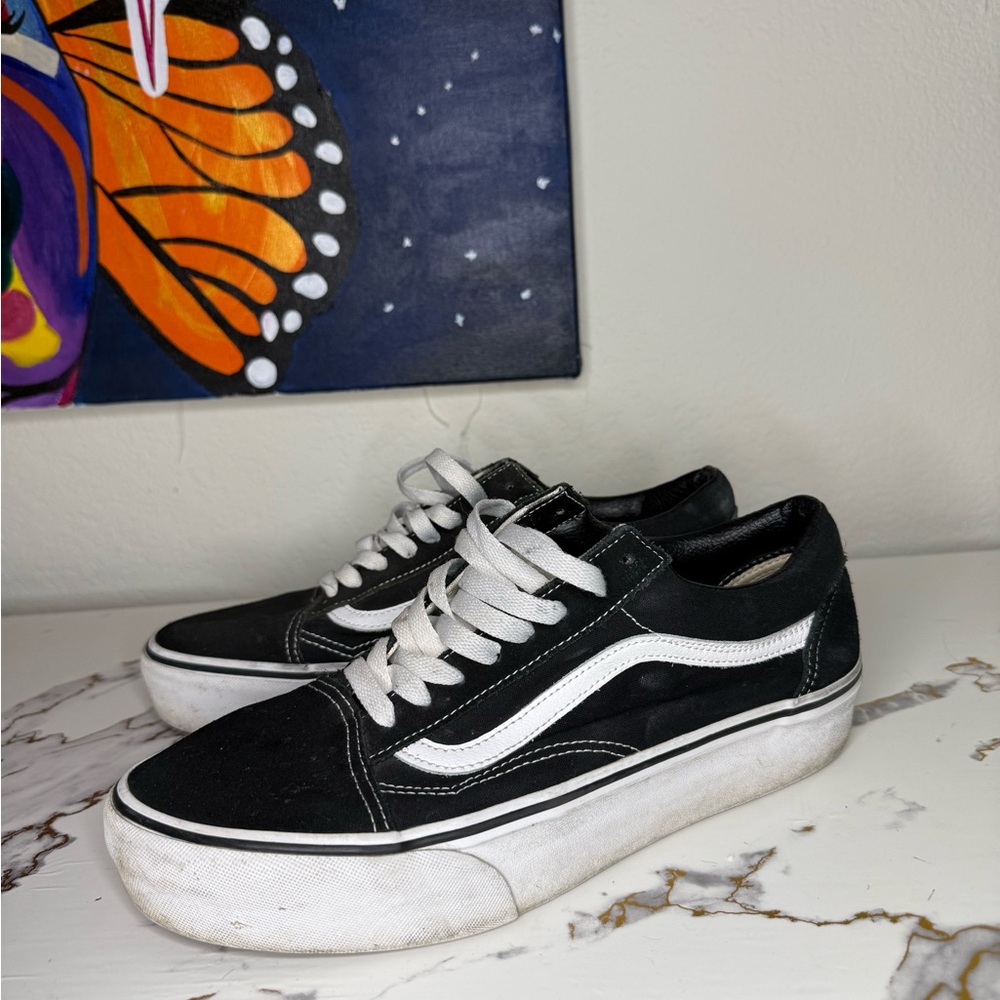 Black and White Vans